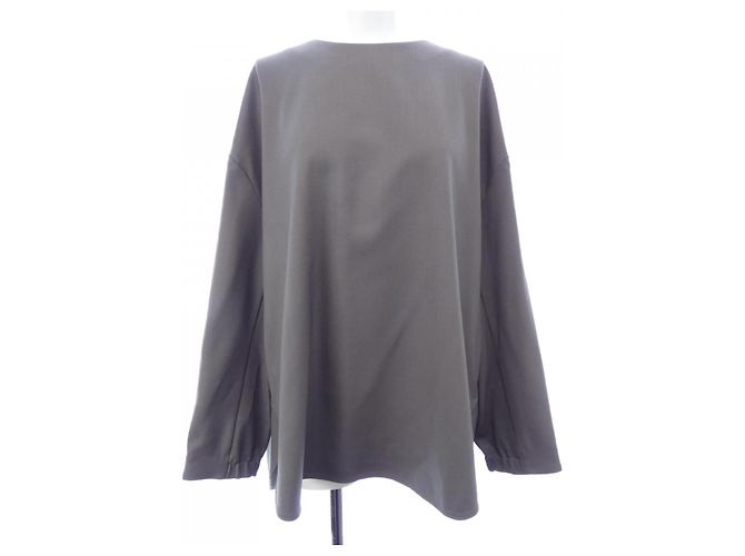 Top luxe Theory Marrom