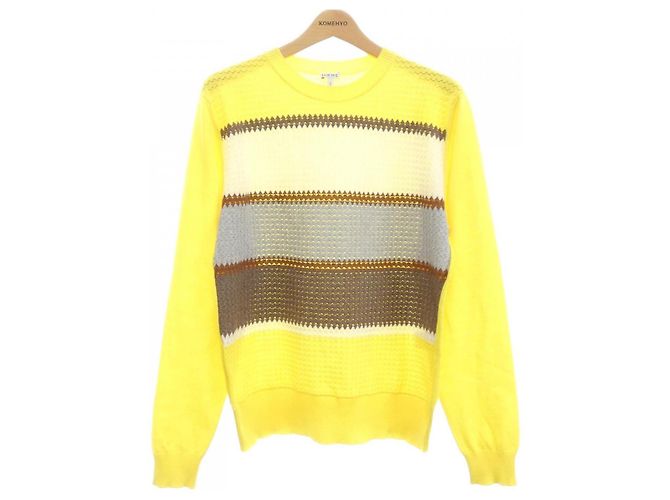 Malha de lã Loewe Marrom Amarelo