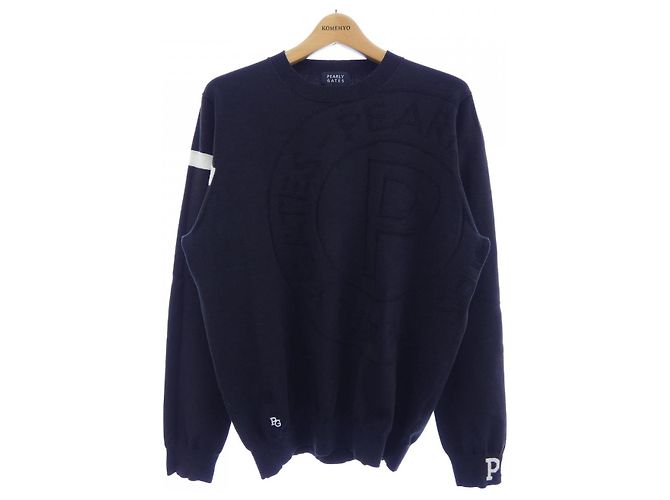 Autre Marque Pearly Gates Strickware Weiß Lila