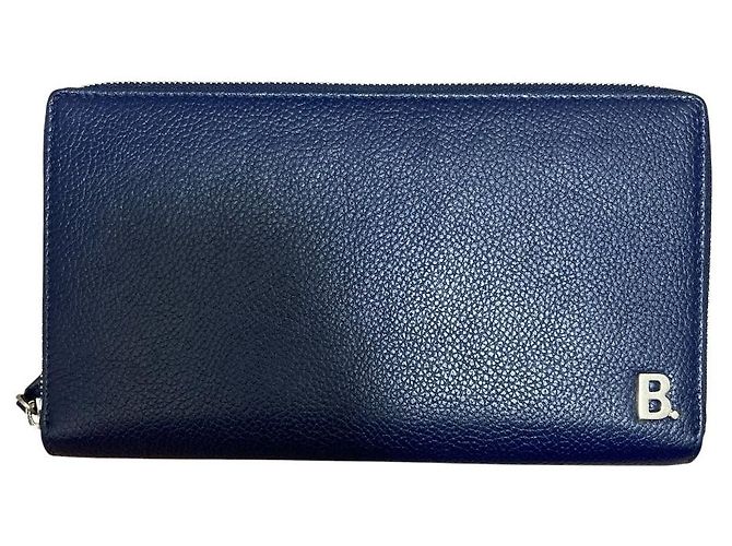 Balenciaga Leather Long Zip Wallet