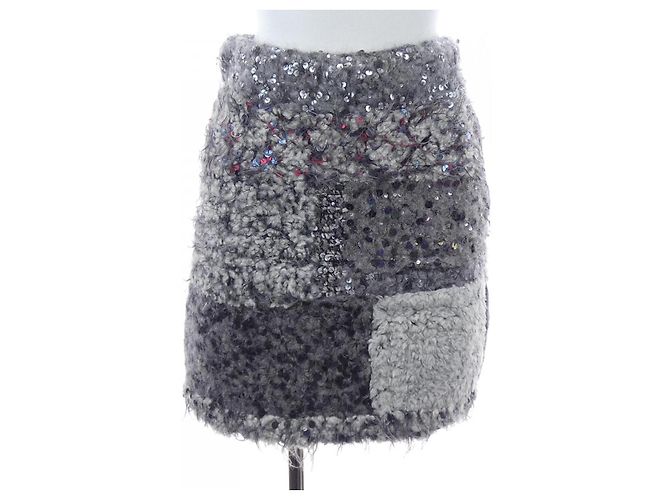 Chanel Rock aus Kaschmirmischung Braun