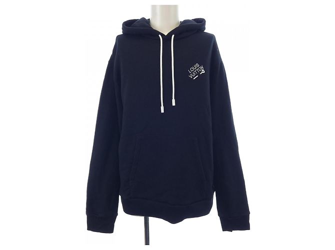 Sweat à capuche Louis Vuitton Noir