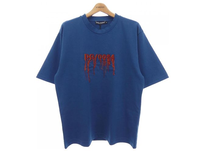 Dolce & Gabbana Camiseta de algodón Dolce&Gabbana Azul