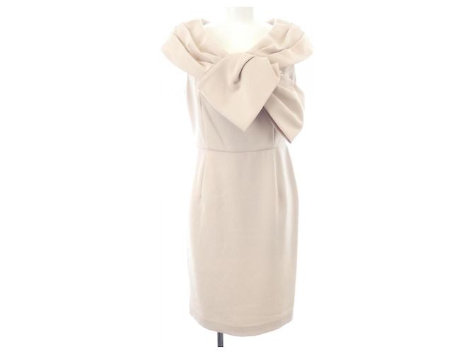 Autre Marque Vestido Diagram Beige