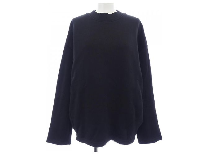 Acne Studios Sweatshirt aus Baumwolle Schwarz 