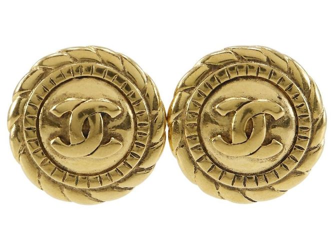 Orecchini Chanel Coco Mark D'oro