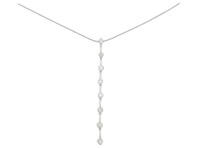 Autre Marque Collana con Diamanti Au750 Argento