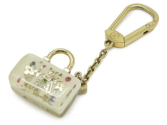 Charm per borsa Speedy Inclusion Louis Vuitton Bianco
