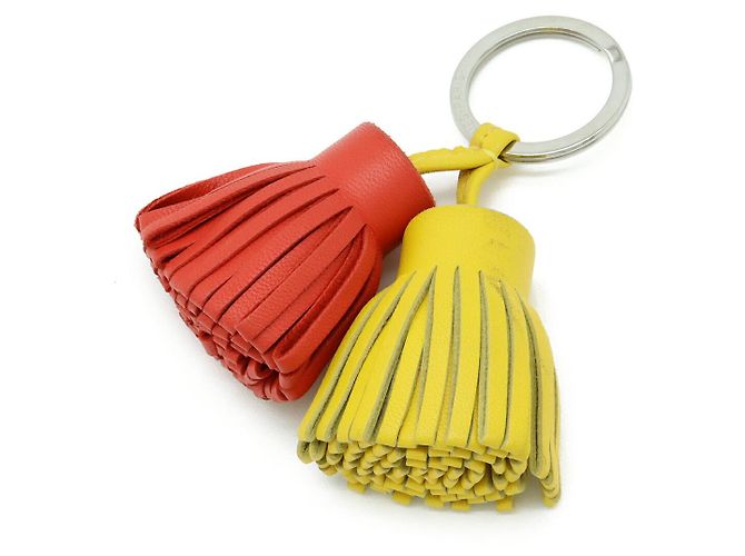 Hermès Hermes Carmen Uno Dos Anu Milo Key Holder Orange