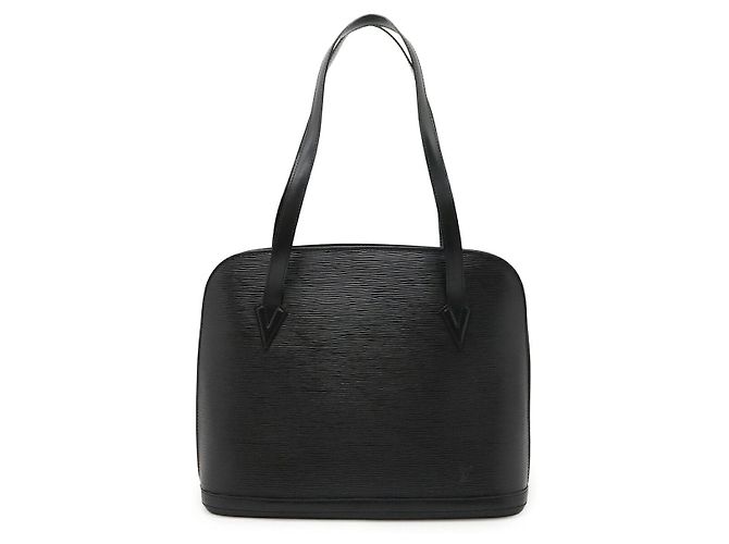 Borsa a Spalla Louis Vuitton Lussac Epi Nero