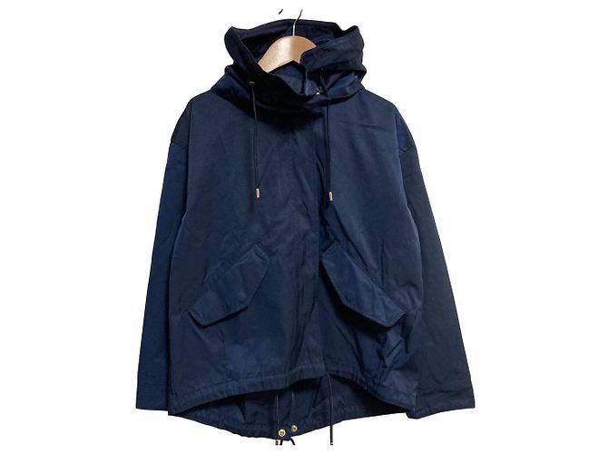 Autre Marque Babylone Short Mods Jacket Blue Navy blue