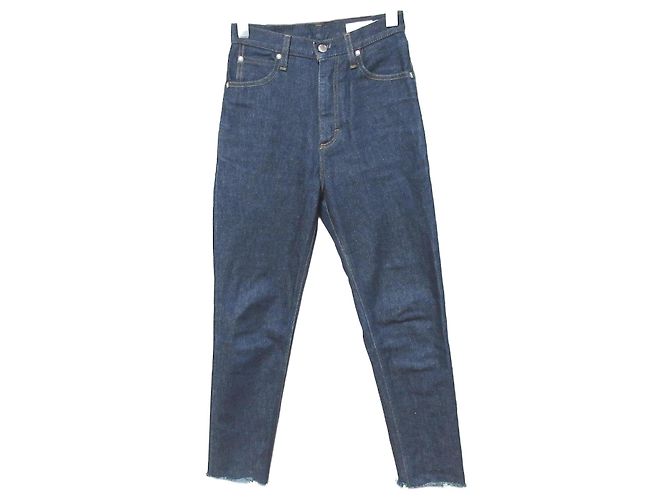 Autre Marque Pantalones de denim stretch HYKE Azul