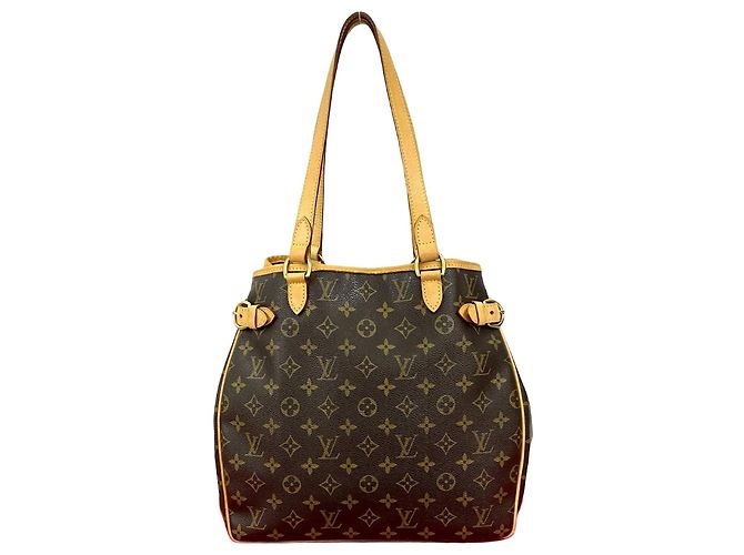 Sac cabas Louis Vuitton Batignolles Monogram Marron Bronze