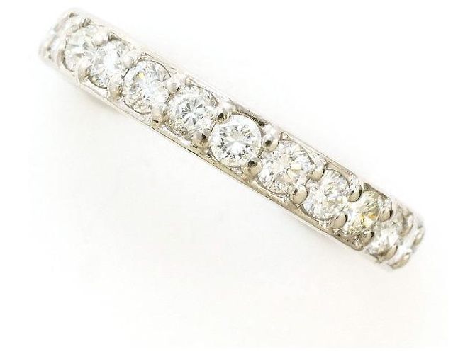 Autre Marque PT900 Platin Diamantring Silber