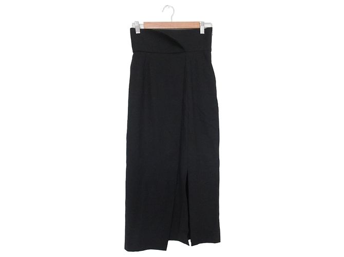Autre Marque STUDIOUS Moist Warm Schlitzrock Schwarz