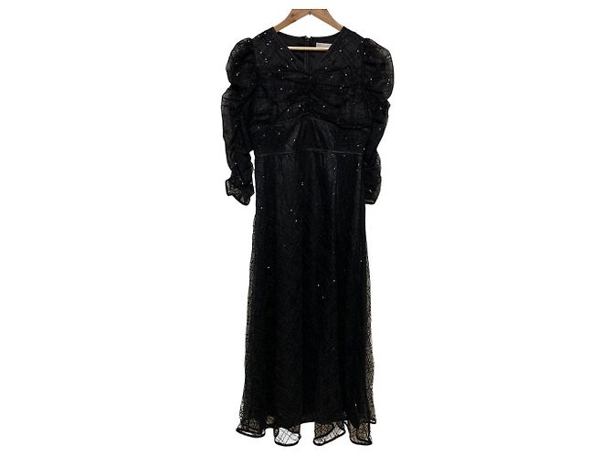 Autre Marque Variation Tüllkleid CELFORD Schwarz