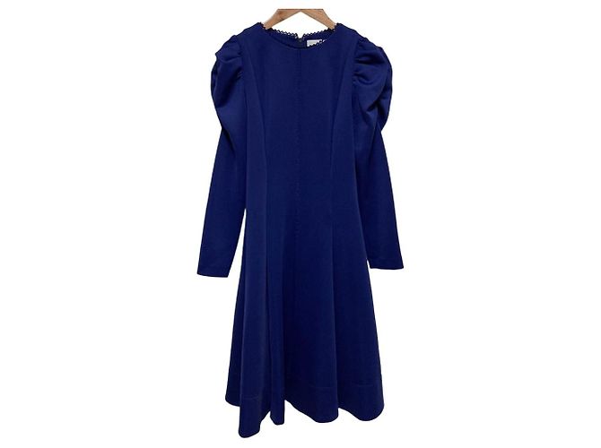 Autre Marque Vestido de encaje CELFORD Azul