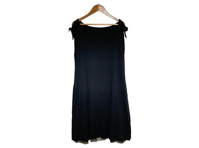 Autre Marque Ärmelloses Kleid Natural von FOXEY Schwarz