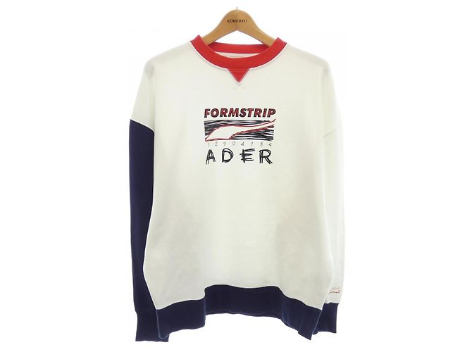 Autre Marque Puma ADER Baumwoll-Sweatshirt Weiß
