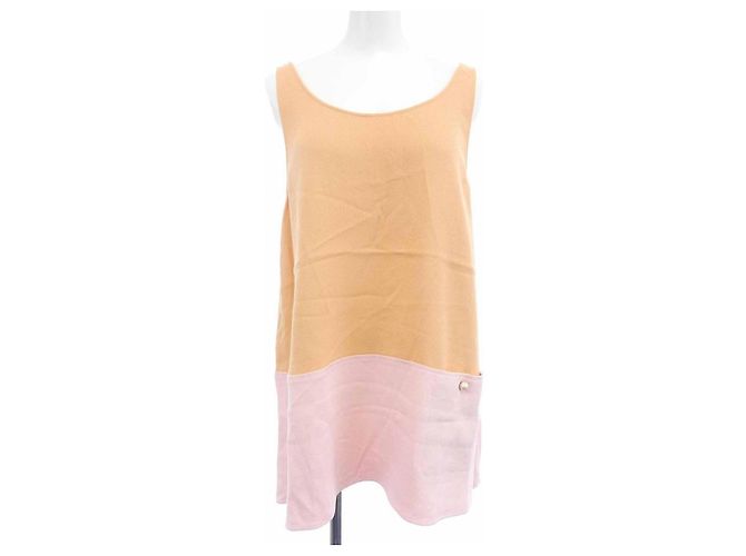 Top Chanel Rosa Arancione