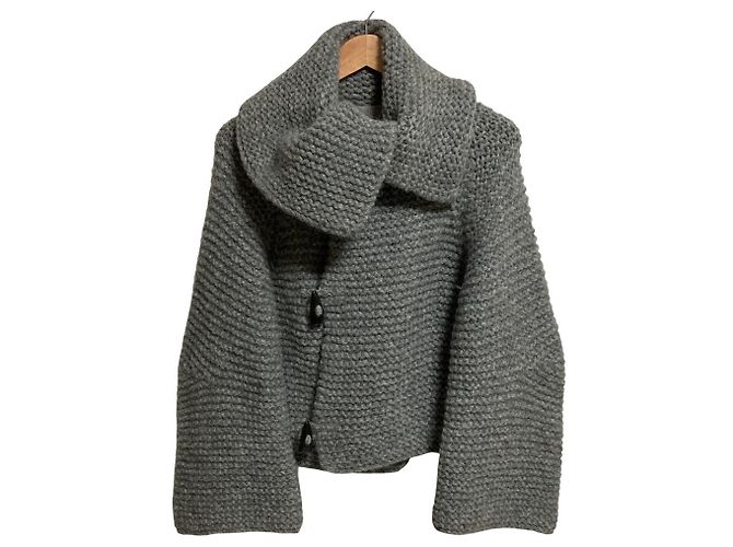 Autre Marque intoca. Strickjacke Braun