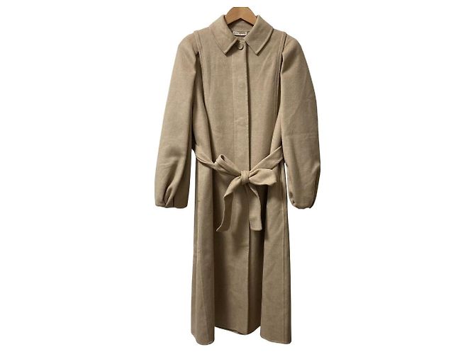 Autre Marque Abrigo Melton Ulla Johnson Beige