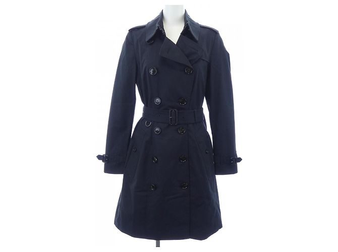 Trench Burberry Blu Blu navy