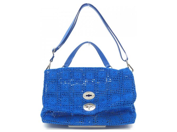 Autre Marque Bolso Zanellato Azul