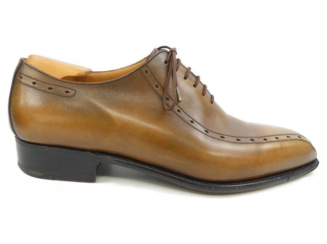 Autre Marque Leder Schuhe J.M.WESTON 412 Braun