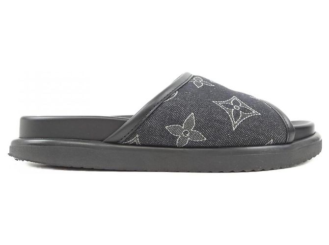Louis Vuitton Sandalen Schwarz