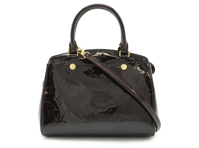 Bolsa 2way Louis Vuitton Blair PM Monogram Vernis Roxo