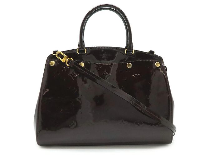 Bolsa 2way Louis Vuitton Blair Monogram Vernis Roxo