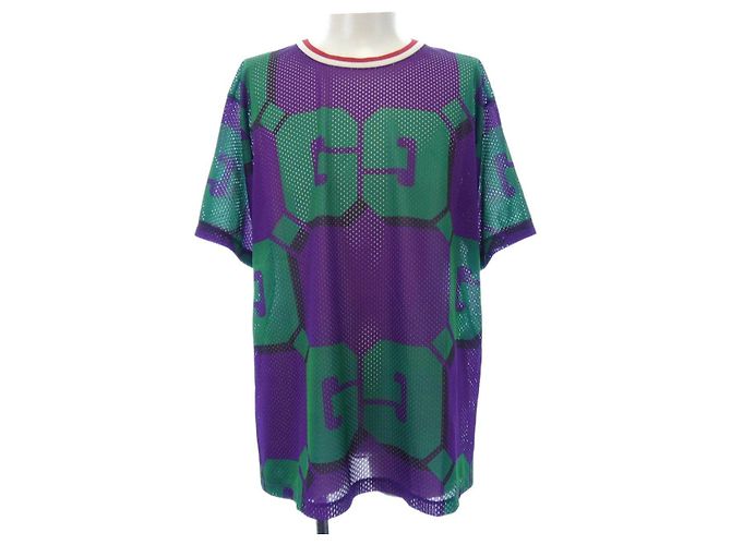 Top Gucci Verde Púrpura