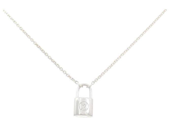 Collana Louis Vuitton Lockit 925 Silver Argento