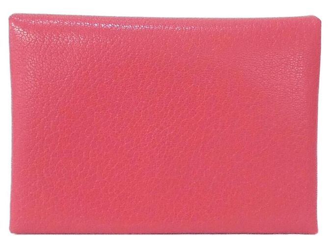 Monedero Calvi Duo Alligator Hermès Rosa