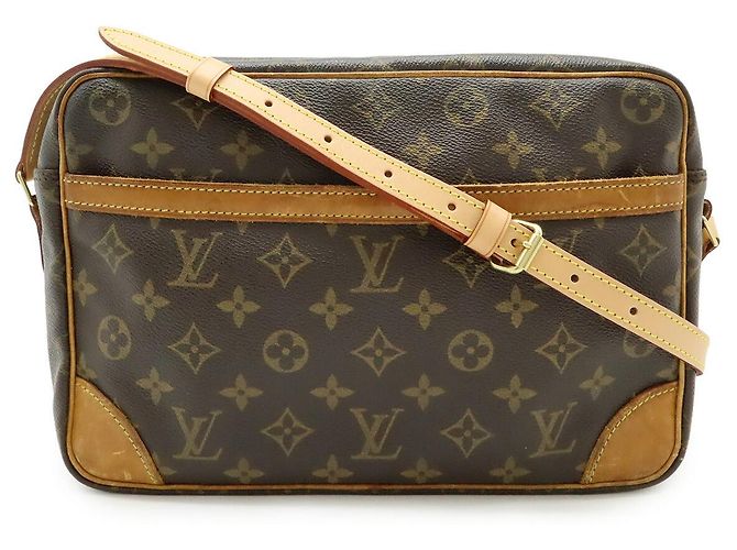 Bolso de hombro Louis Vuitton Monogram Castaño