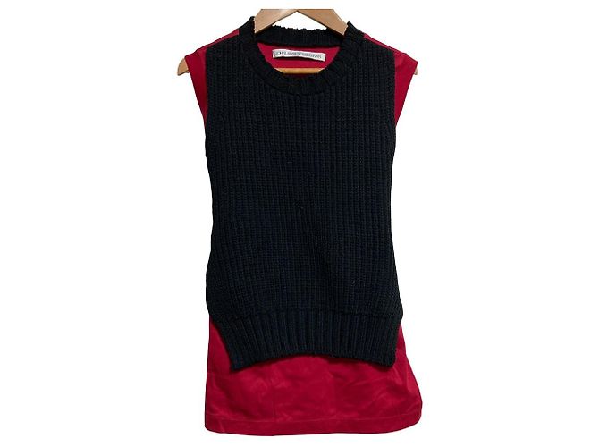 Autre Marque JOHN LAWRENCE SULLIVAN Docking Knit Top Black