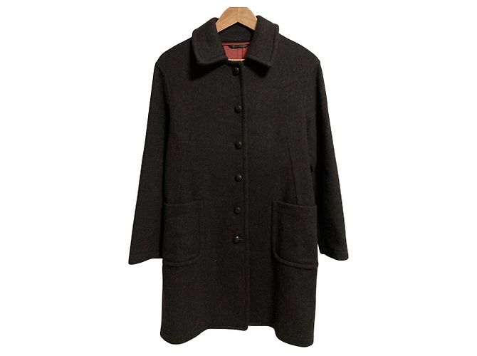 Autre Marque GRENFELL Melton Single Collar Coat