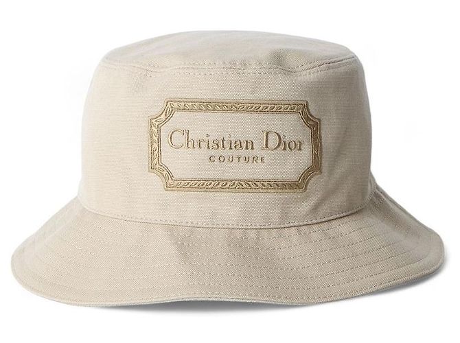 Dior Couture Bucket Hat Braun 