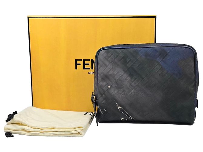 Fendi Pochete em jacquard FF com logo multi
 Multicor