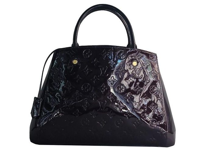 Louis Vuitton Vernis Montaigne MM Rouge