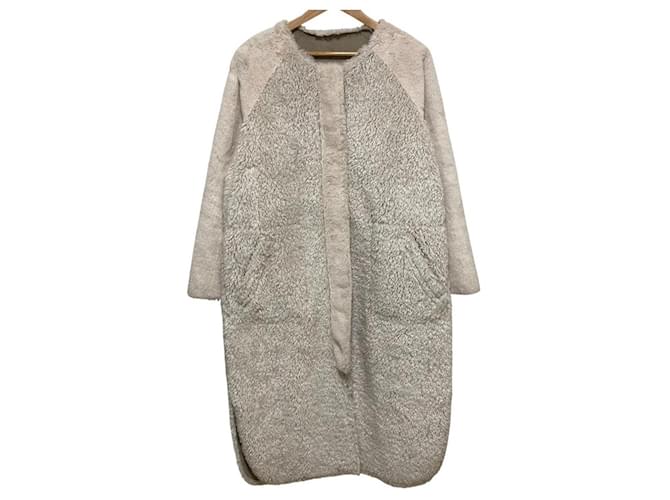 Autre Marque Abrigo AMERI REVERSIBLE TWIN BOA Castaño Crudo 