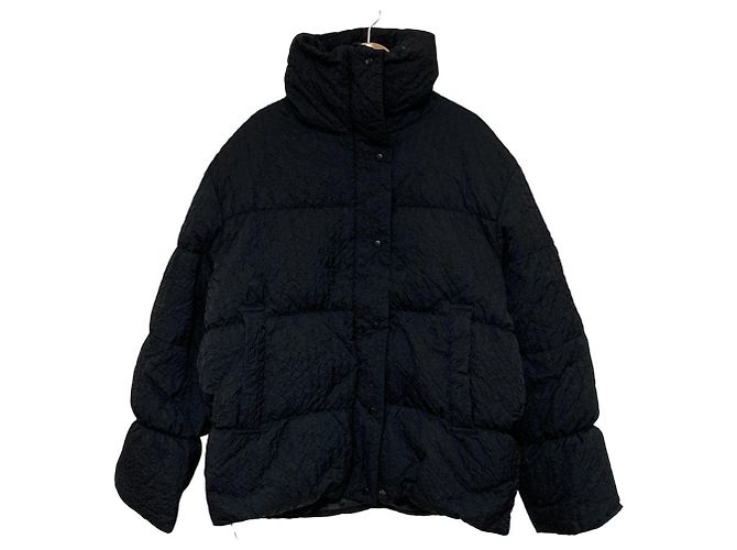Autre Marque EMODA Shirr Down Jacket Black