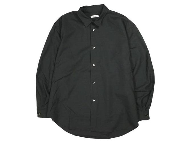 Autre Marque Camicia in lana SSZ Nero