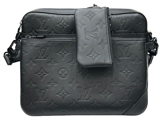 Louis Vuitton Shadow Trio Messenger Bag Black