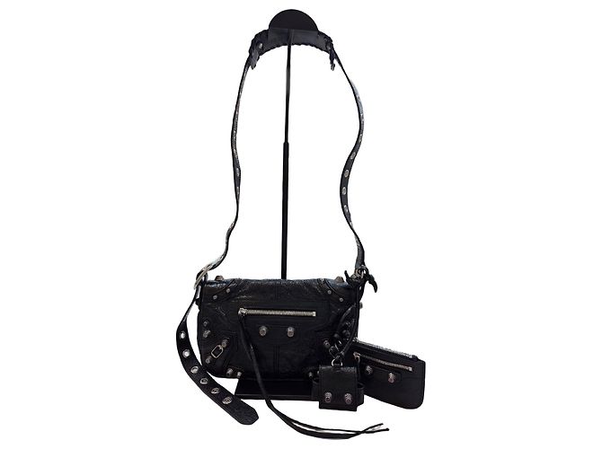 Balenciaga Borsa a tracolla Le Cagole Nero