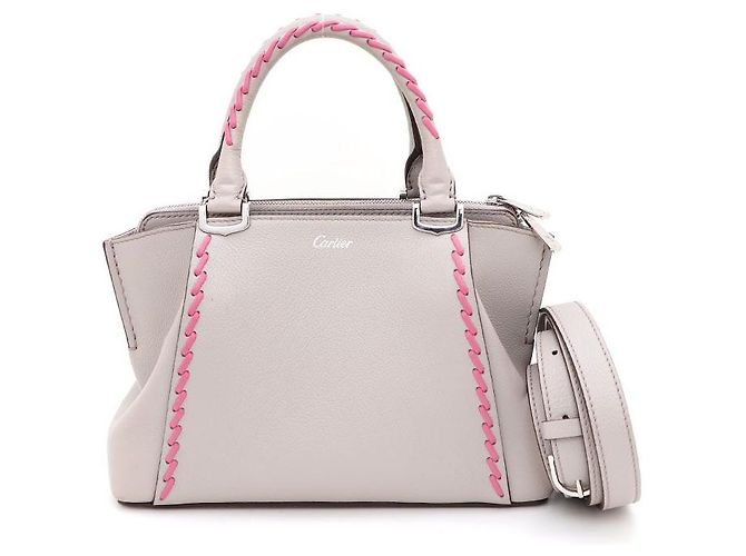 Cartier Sacola Tote e Bolsa Transversal Marrom