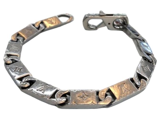 Louis Vuitton Monogram Tide Up Bracelet Silvery