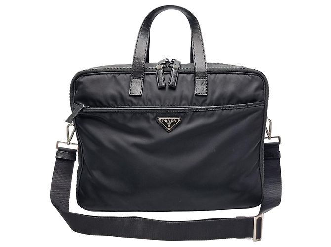 Prada Mallette Saffiano Noir