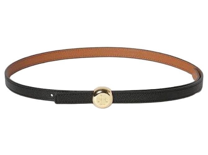 Tory Burch Reversible Belt Black